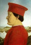 Piero della Francesca, portrait of federico da montefeltro